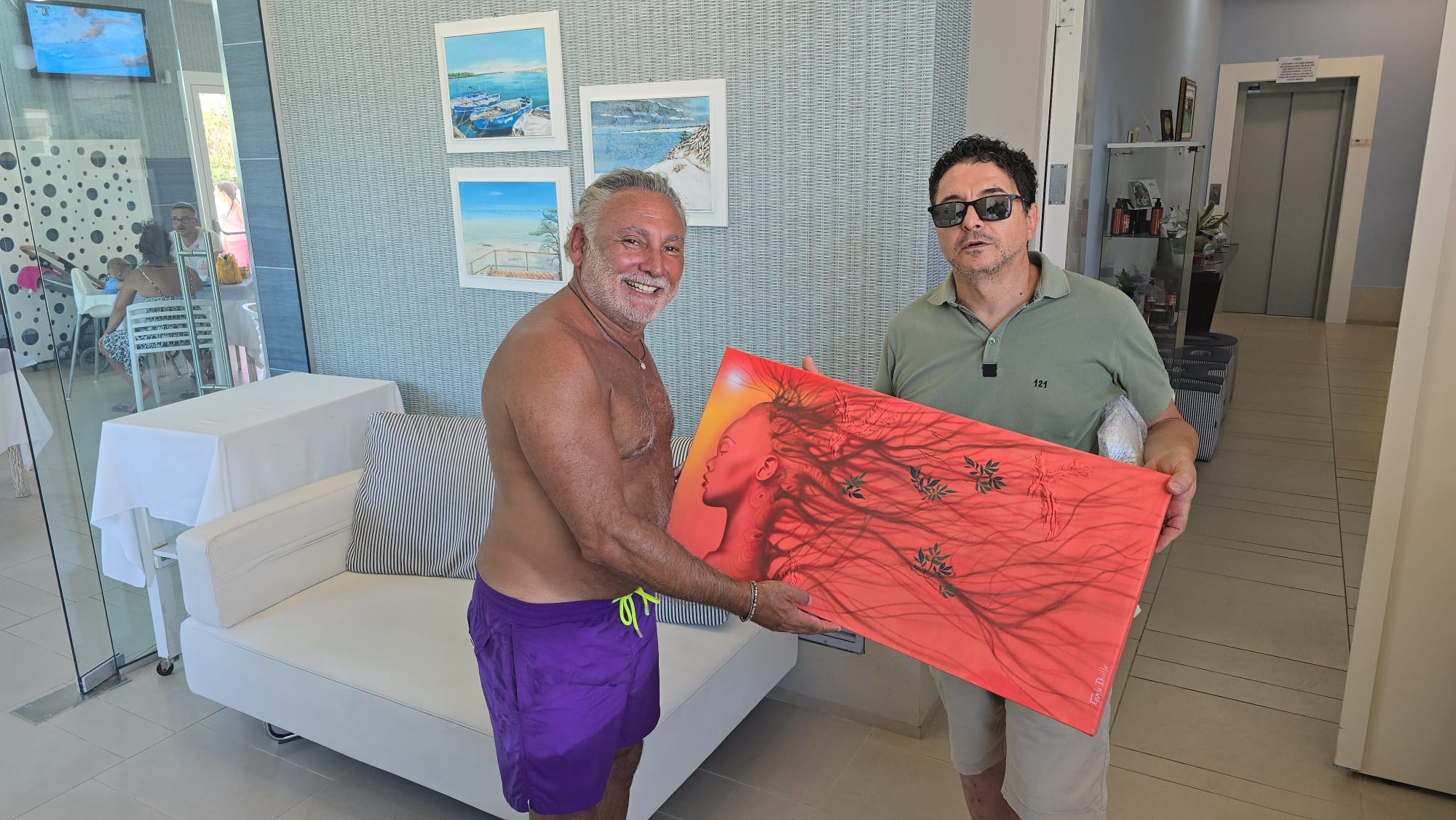 FOTO DI CARLO DICILLO CON FRANCESCO PAOLOANTONI