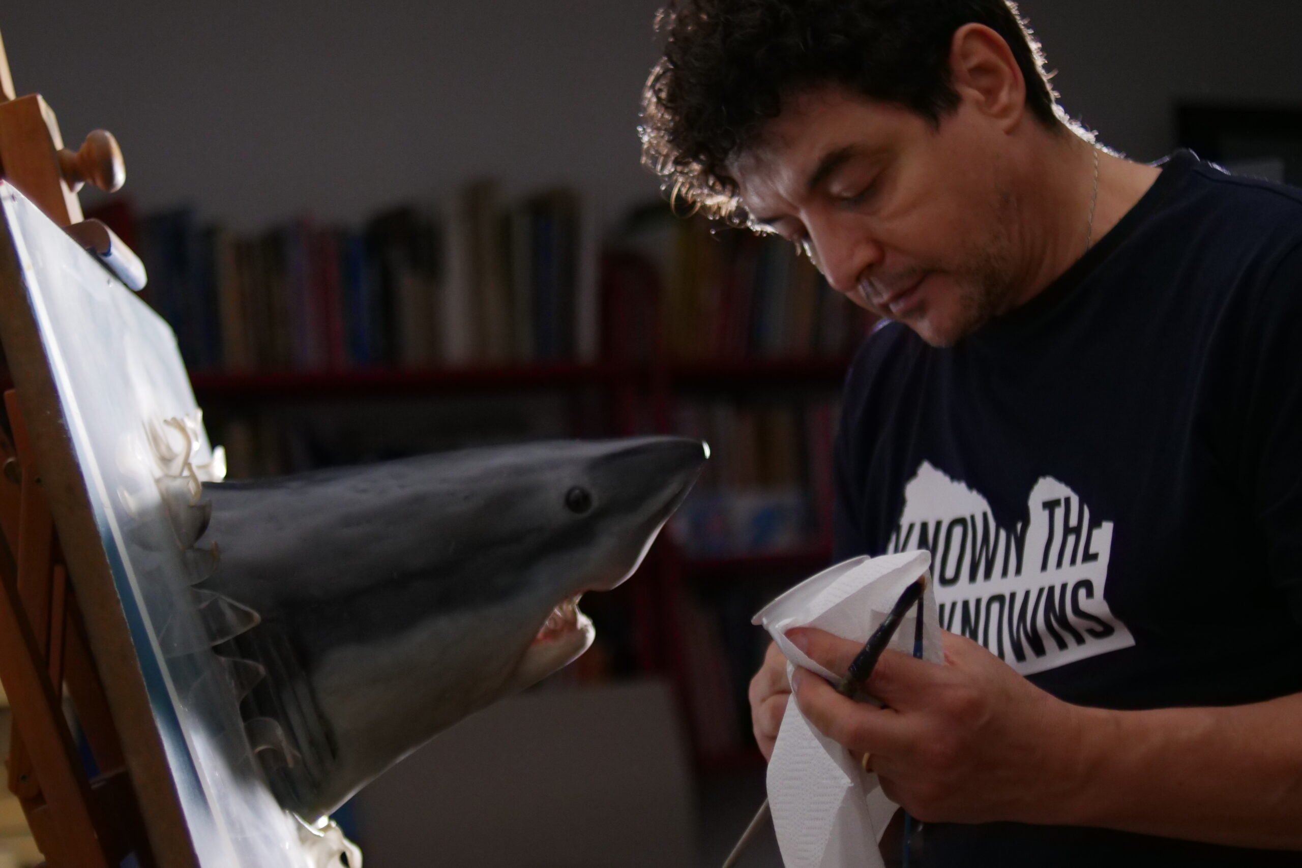 FOTO BACKSTAGE CARLO DICILLO SHARK